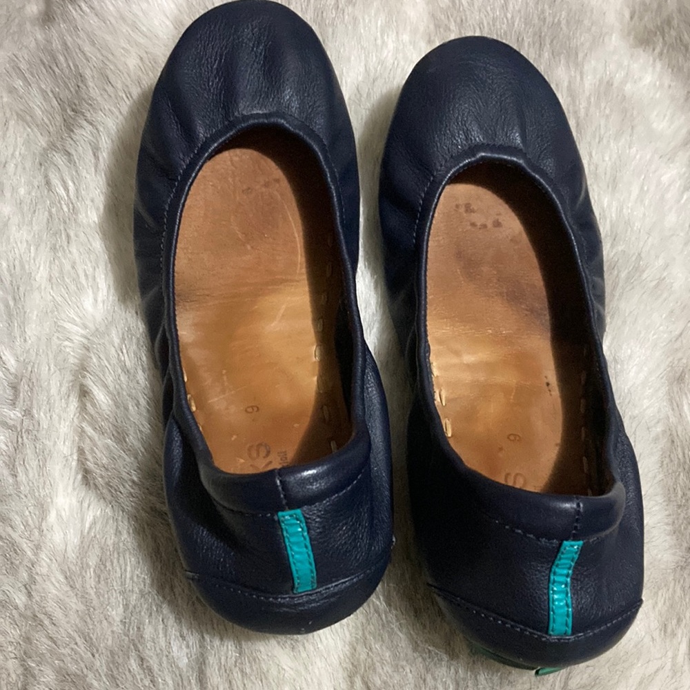 Tieks blue size 9